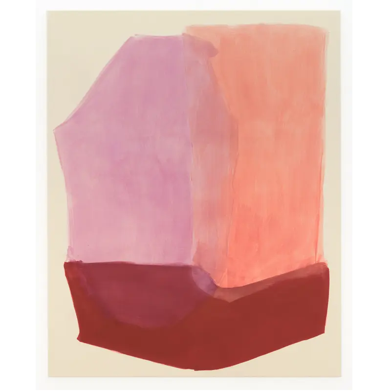 'pink matter, 2021' painting by Tamina Amadyar